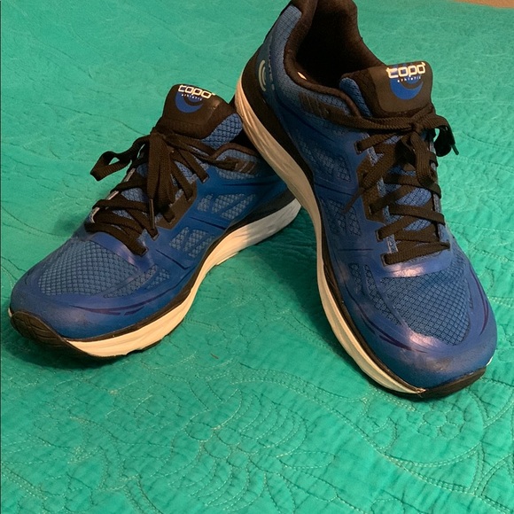 topo Men's Blue Running Shoes - Picture 1 of 7
